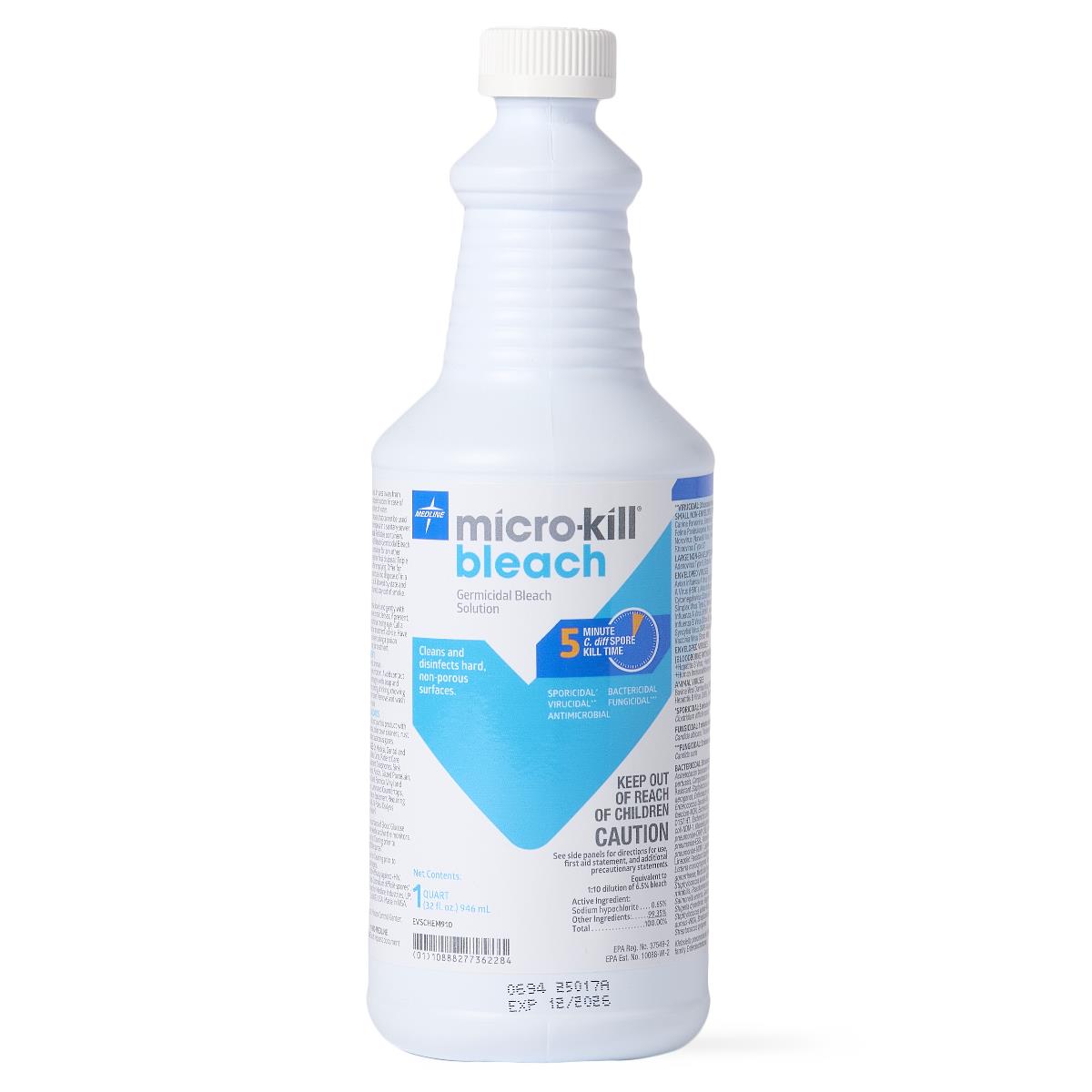 Medline Micro-Kill Bleach Germicidal Bleach Solutions
