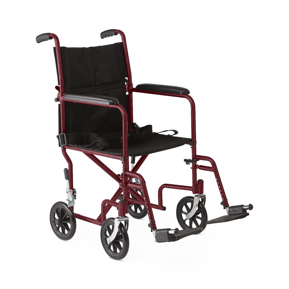 Medline Basic Steel Transport Chairs with 8" Wheels
