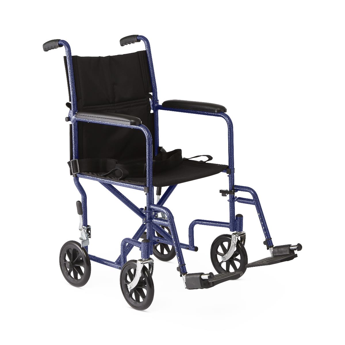 Medline Basic Steel Transport Chairs with 8" Wheels