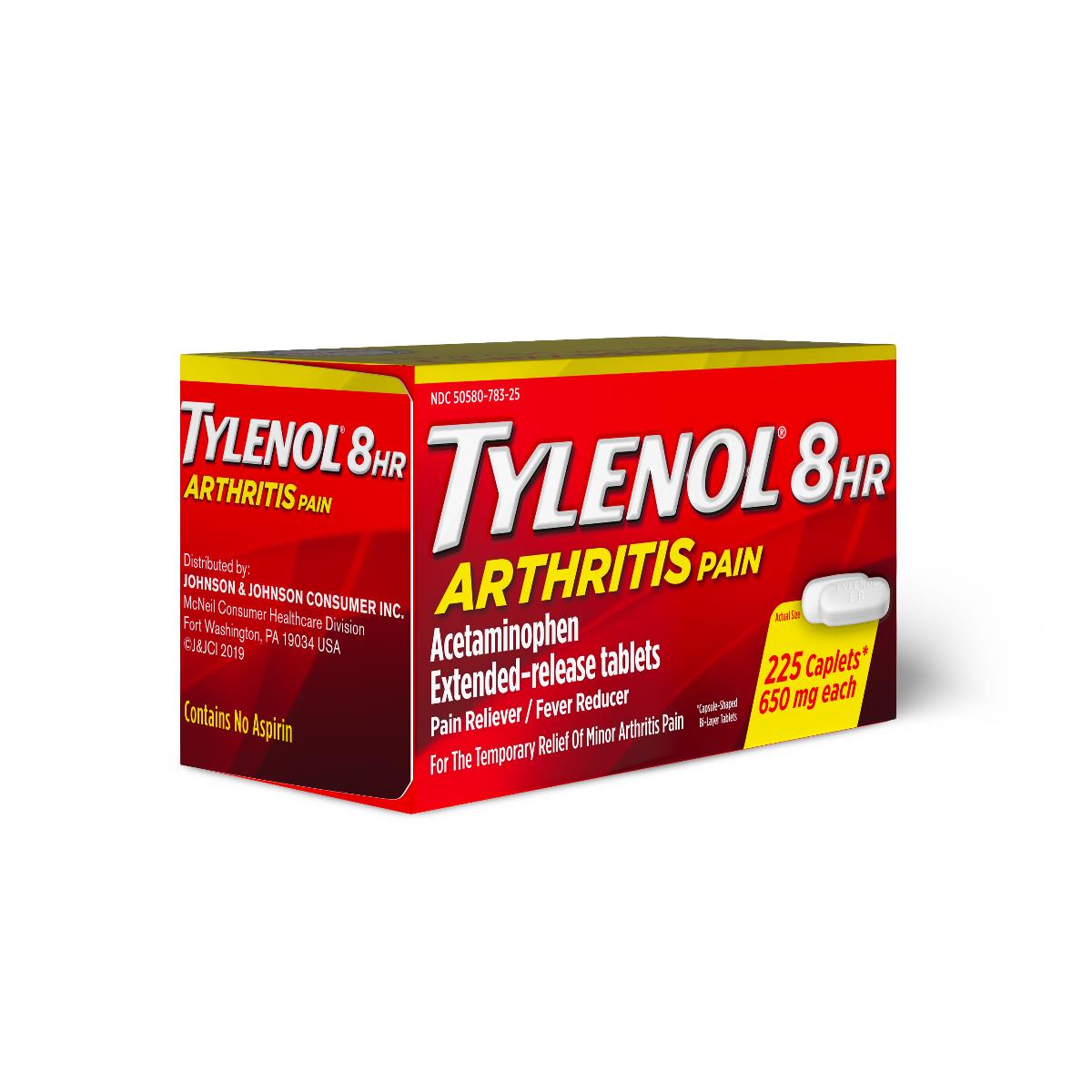 Medline Tylenol 8-Hour Arthritis Pain Tablets