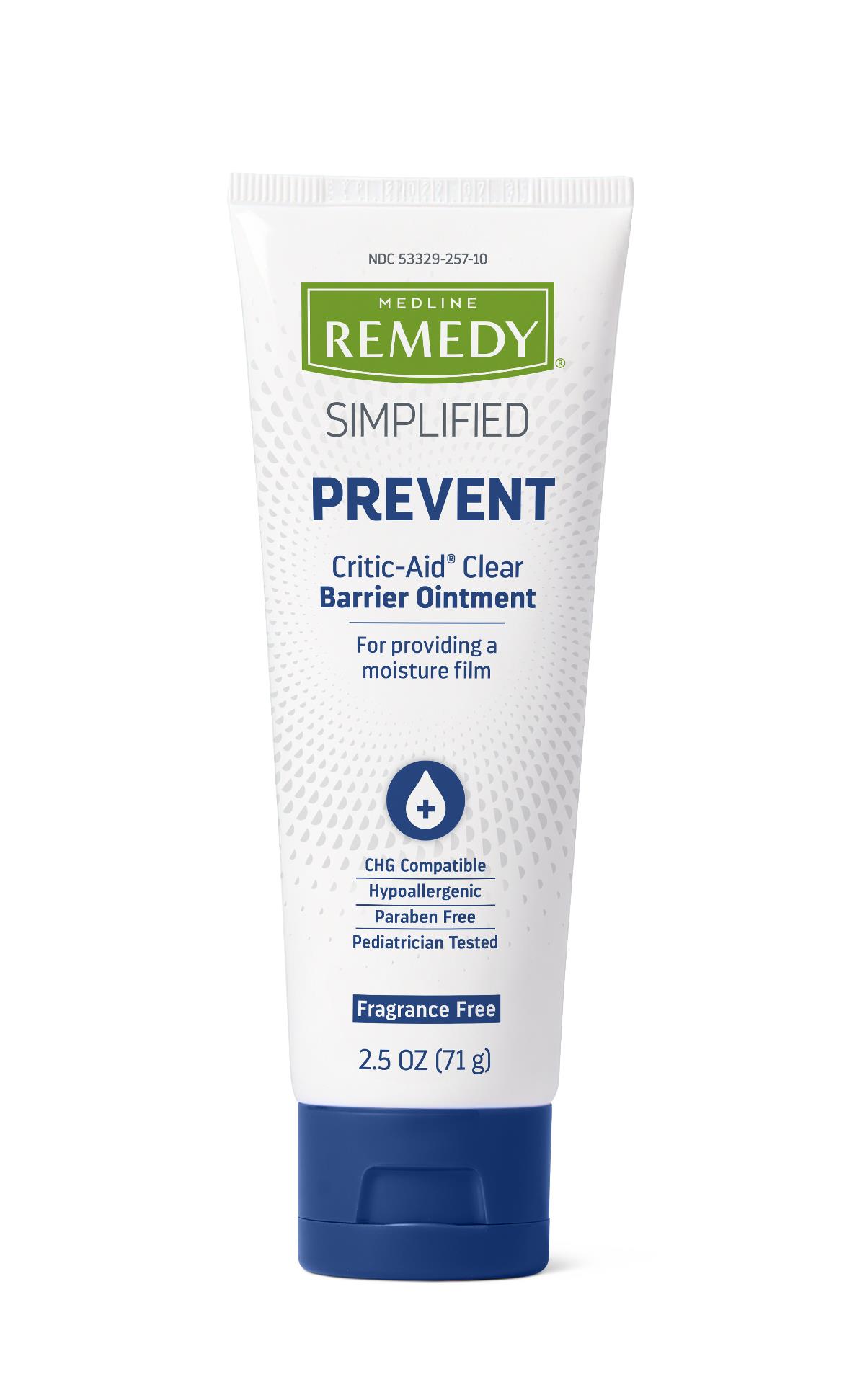 Medline Remedy Simplified Critic-Aid Clear Barrier Ointment