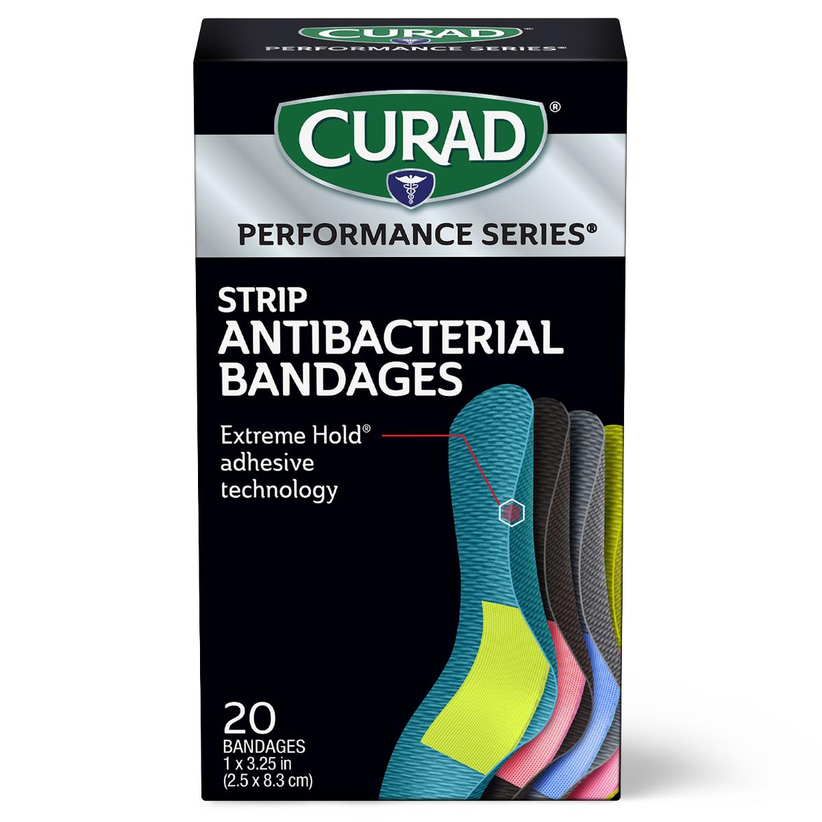 Medline CURAD Performance Series Antibacterial Bandages