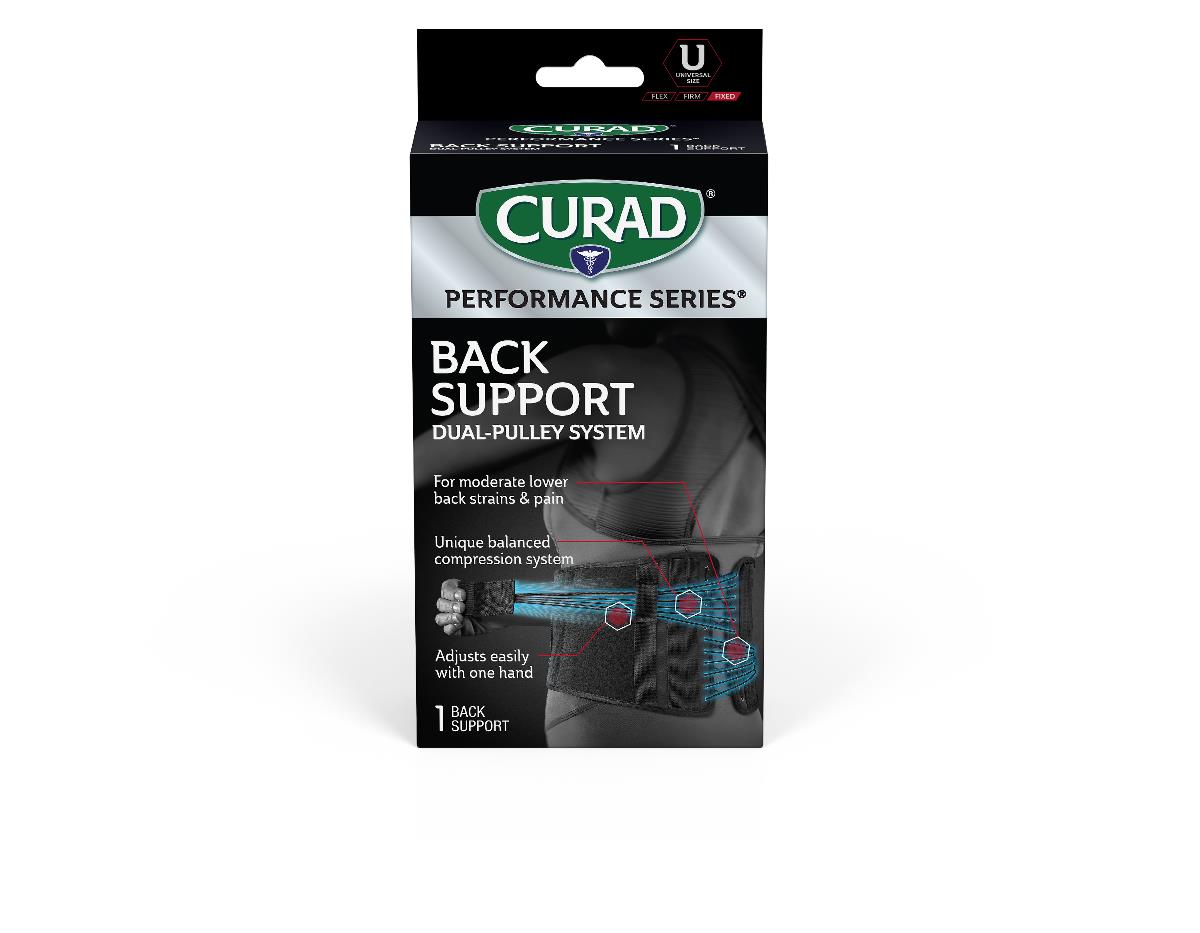 Medline CURAD Performance Series Back Supports with Dual-Pulley