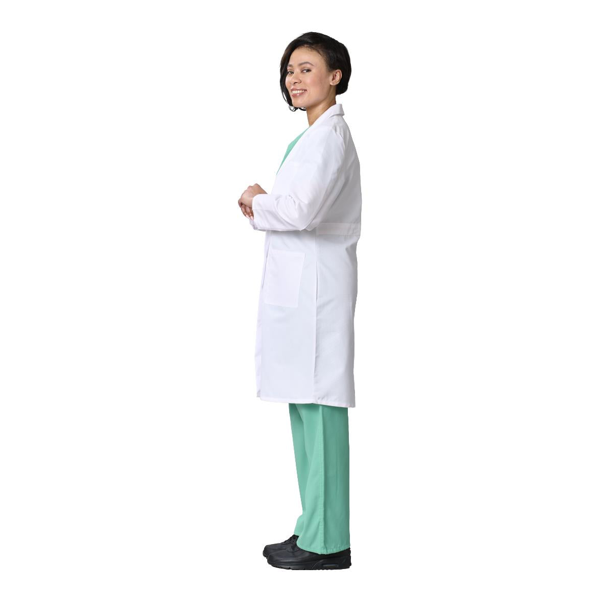 Medline Propel Women's 4-Pocket Full-Length Lab Coats