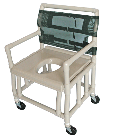 Healthline Shower commode chair 500 lb Bariatric