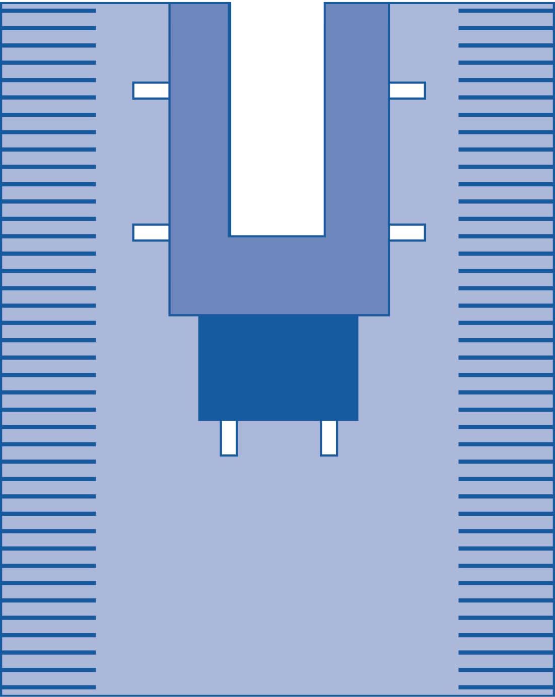 Medline Nonsterile Split Drapes