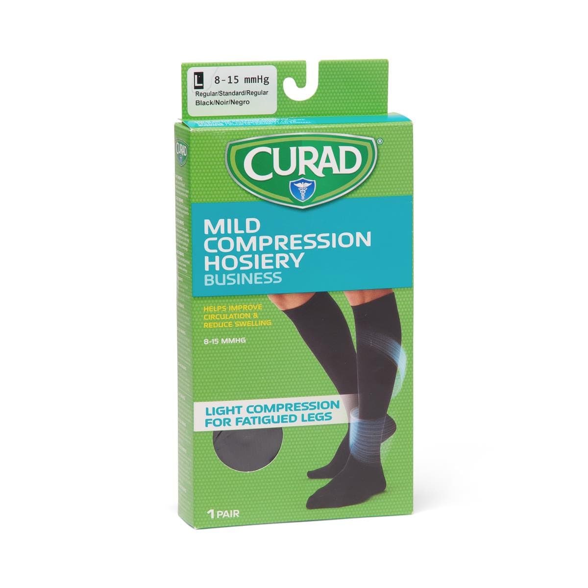 Medline Medline CURAD Knee 20-30mmHg Compression Socks MDS1718ABH