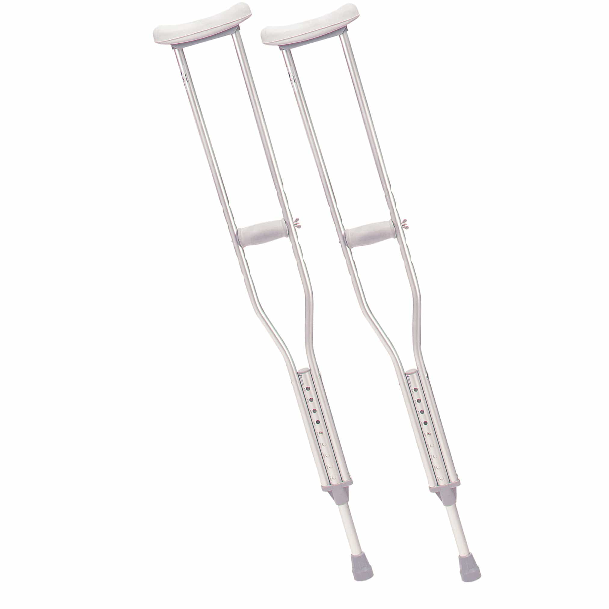 Drive Medical Drive Medical Walking Crutches with Underarm Pad and Handgrip rtl10400