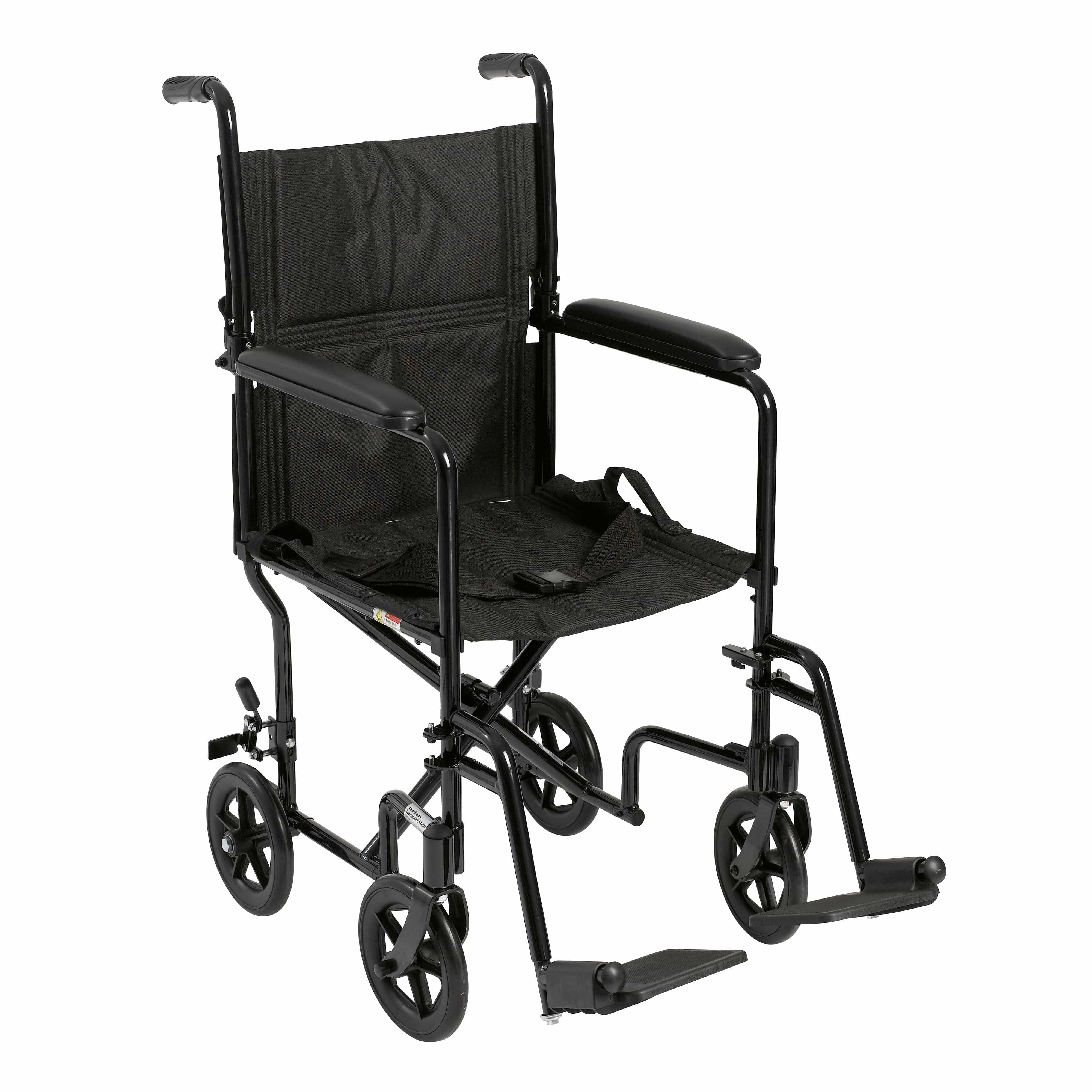 Drive Medical Drive Medical Lightweight Transport Wheelchair atc17-bk