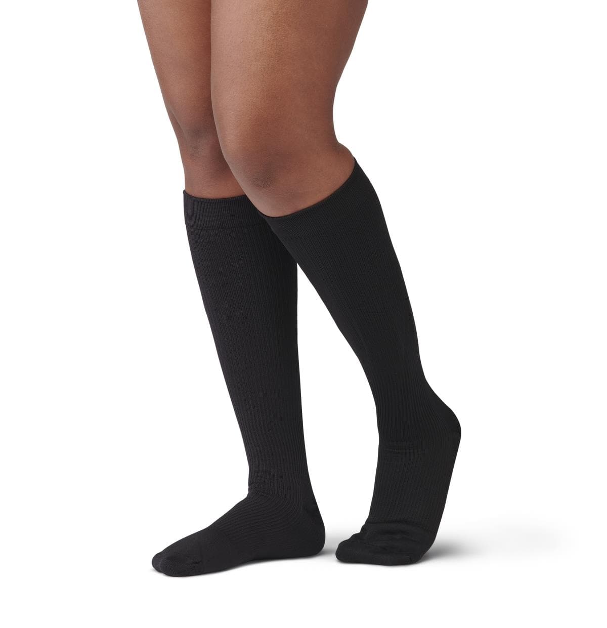 Medline Medline CURAD Knee 15-20mmHg Cushioned Compression Socks MDS1714ABH