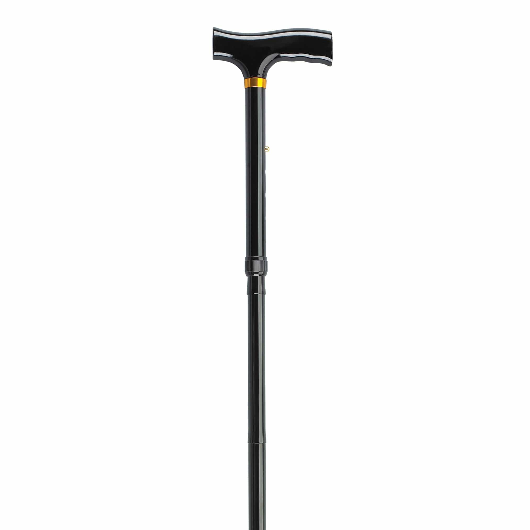 Drive Medical Drive Medical Lightweight Adjustable Folding Cane with T Handle rtl10304