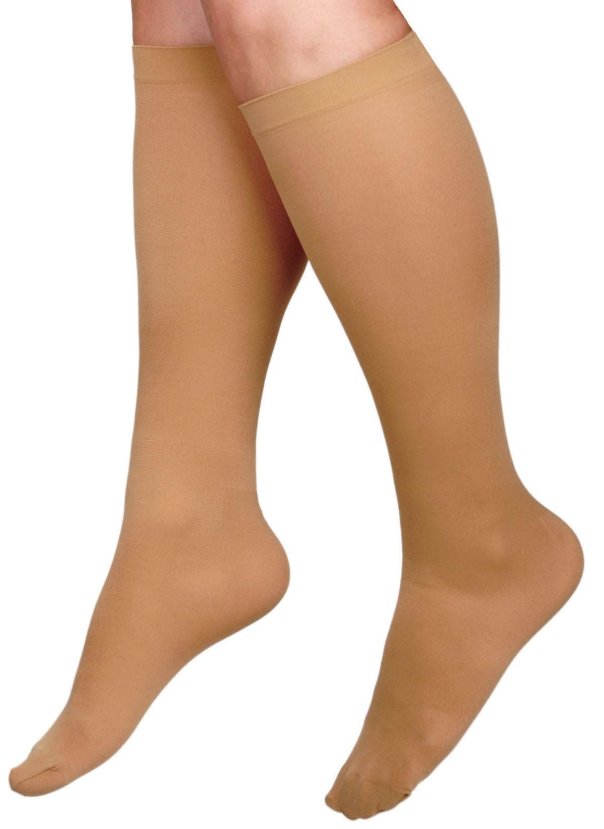 Medline Medline CURAD Knee 15-20mmHg Compression Hosiery MDS1701GBH