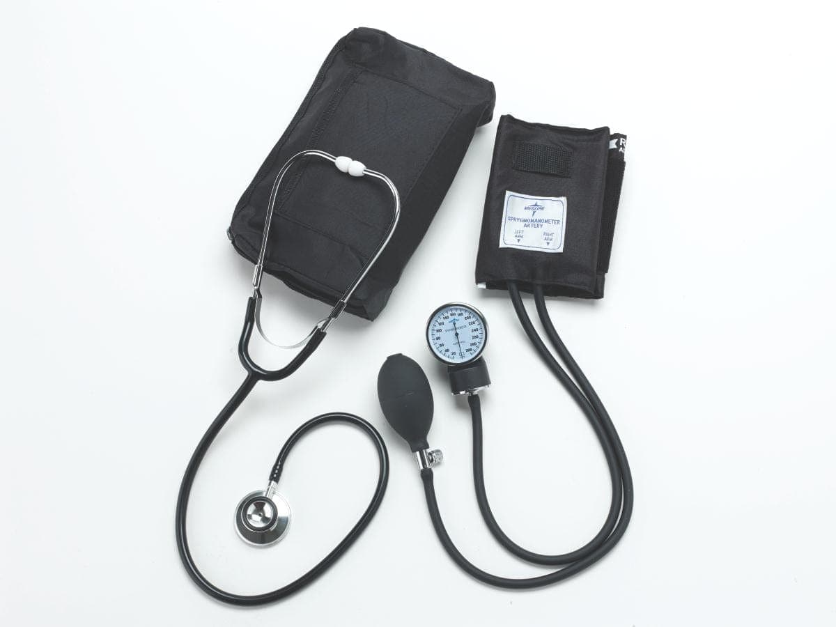 Medline Medline Compli-Mates Dual-Head Stethoscope and Blood Pressure Combo Kits MDS9120