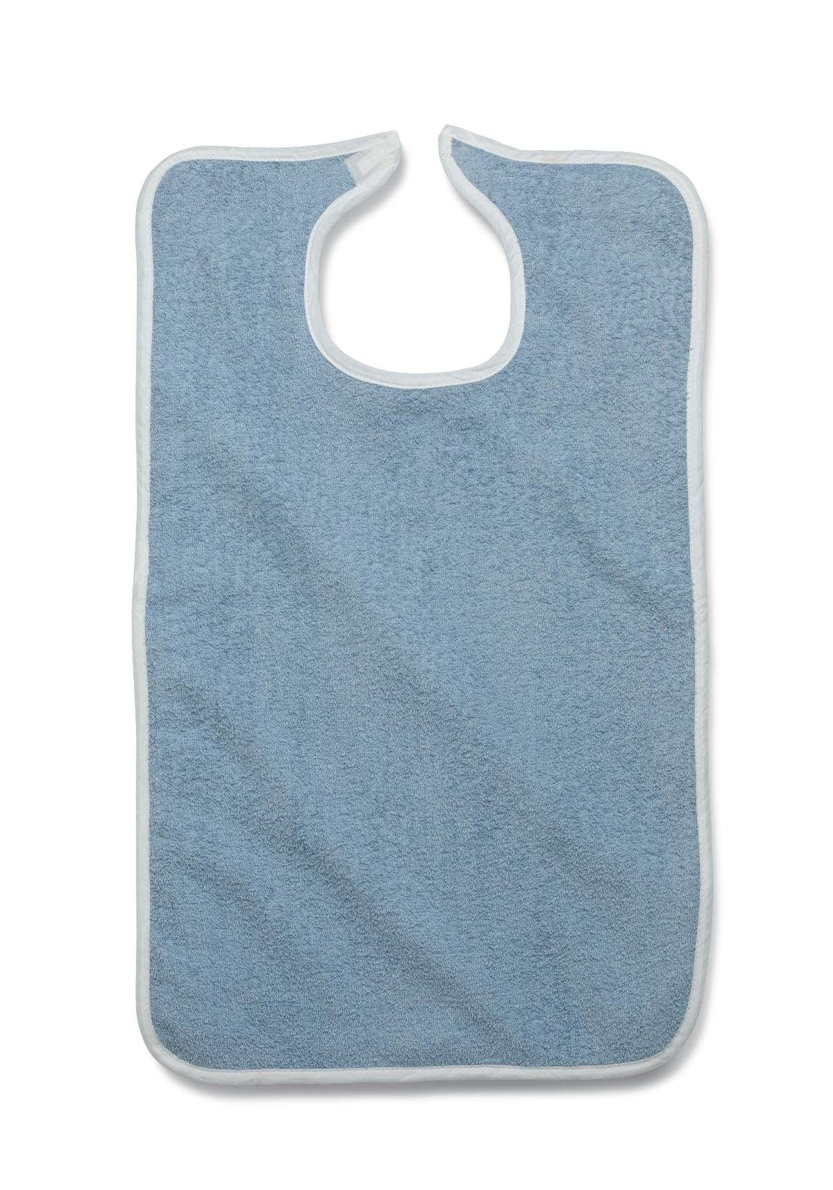 Medline Medline Hook-and-Loop Terry Cloth Clothing Protectors MDTAB3B30BLU