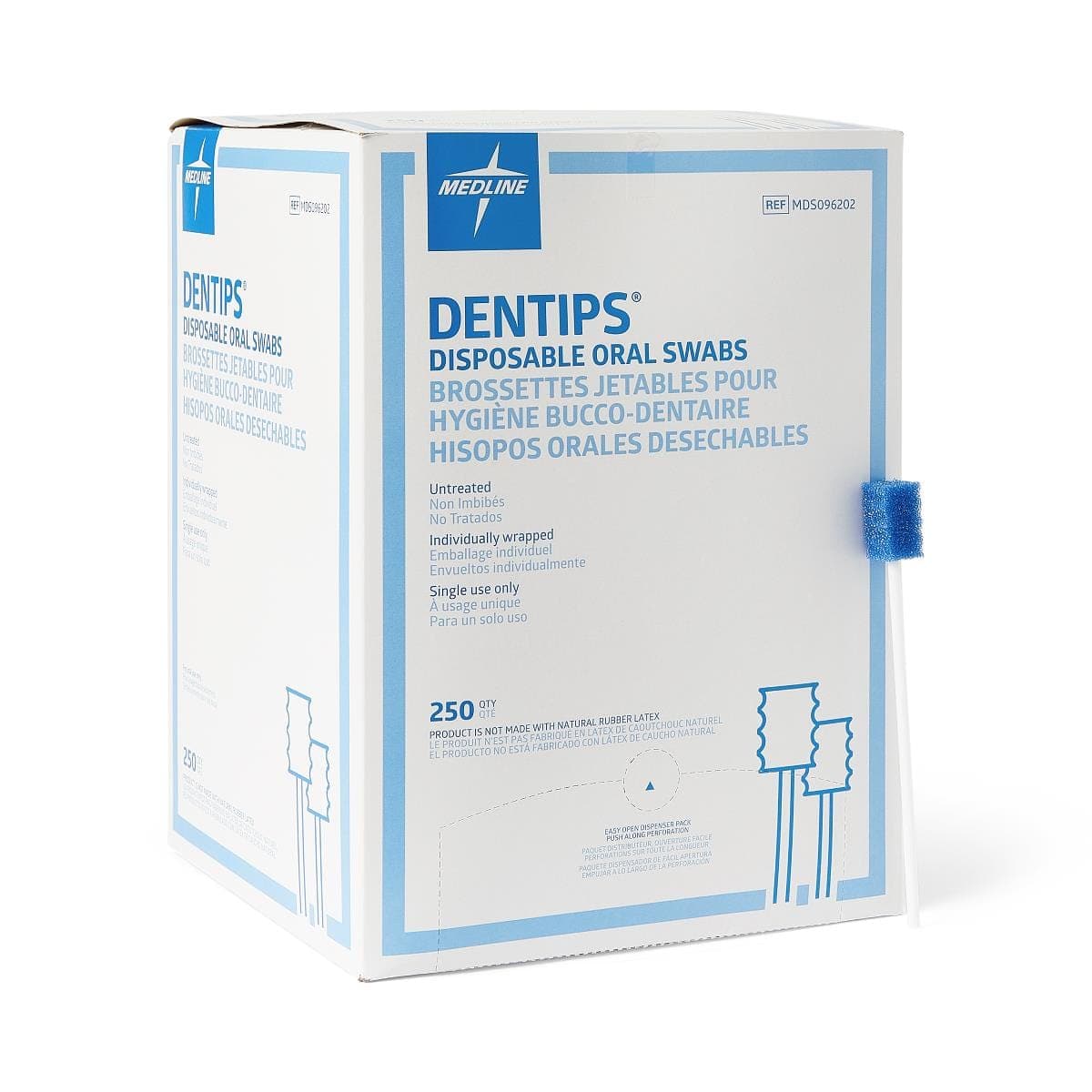 Medline Medline DenTips Oral Swabsticks MDS096202