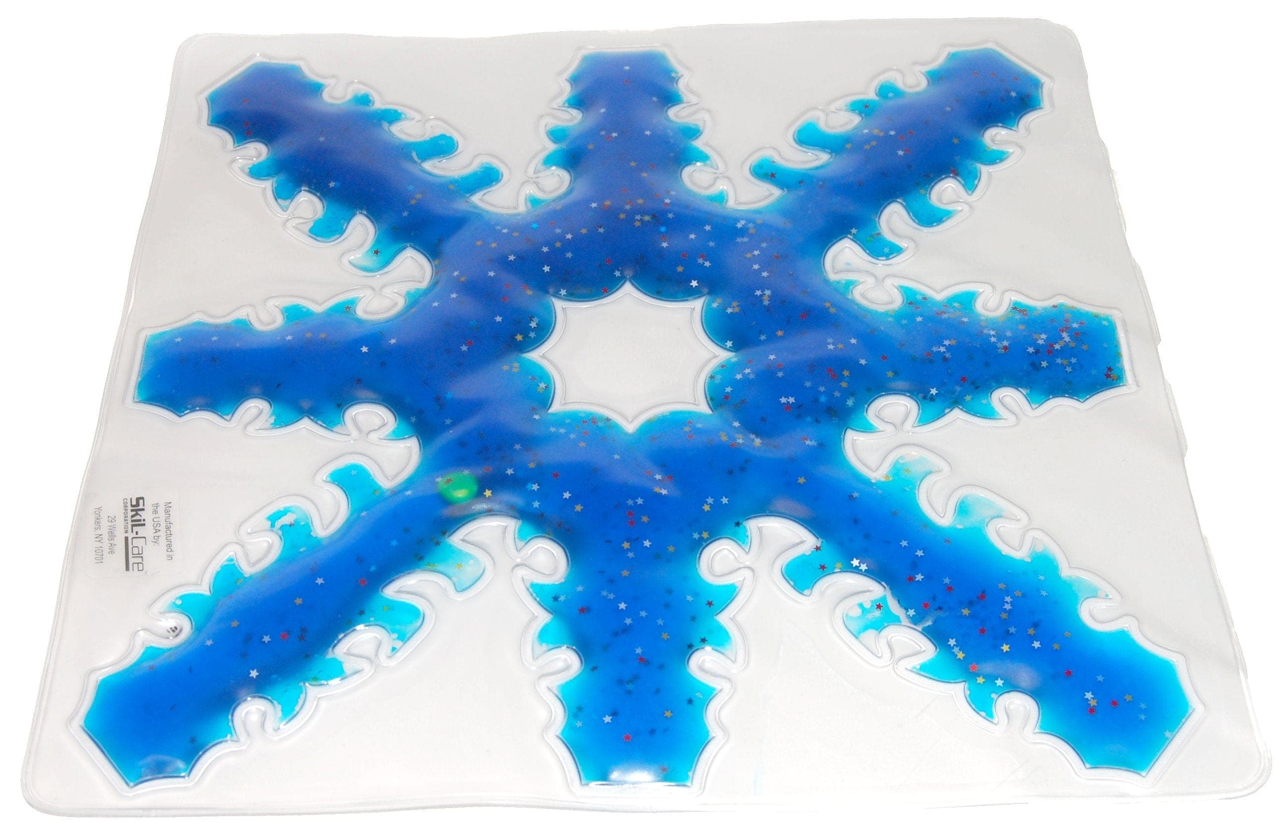 SkilCare SkilCare Light Box 8 Spoke Snow Flake Gel Pad - Blue 912449B