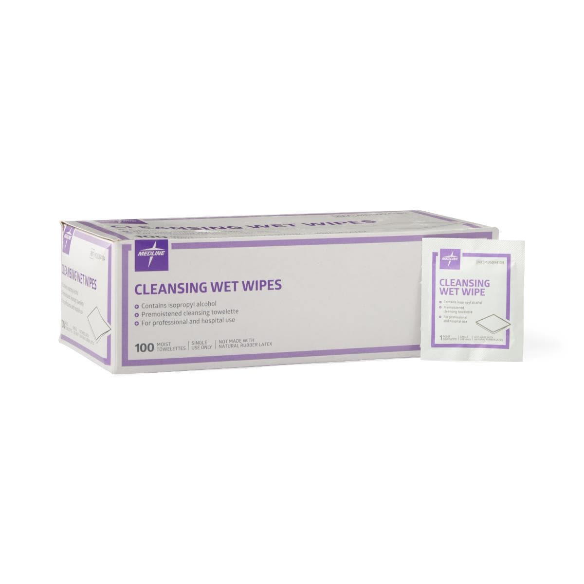 Medline Medline Cleansing Wet Wipes MDS094184H