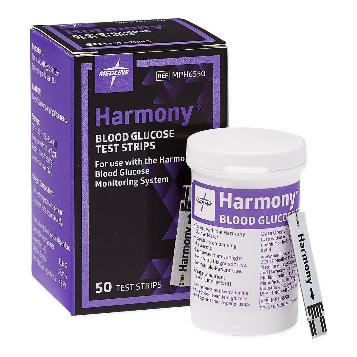 Medline Medline Harmony Blood Glucose Monitoring System MPH6550Z