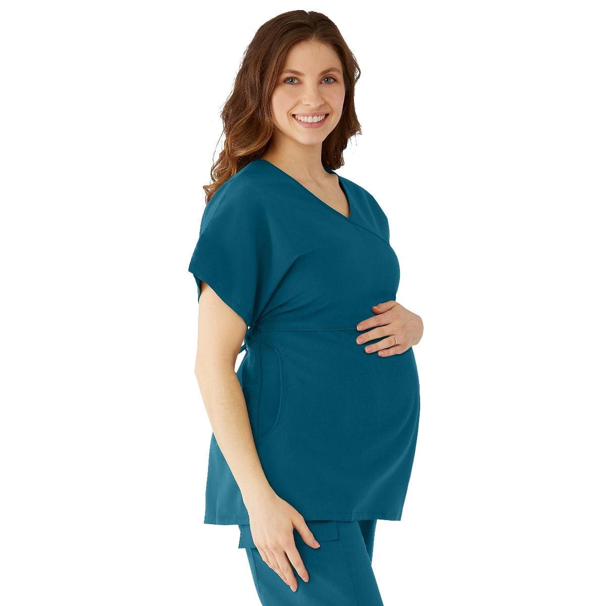 Medline Medline Charlotte ave Women's Maternity Scrub Tops 5568CRBXS