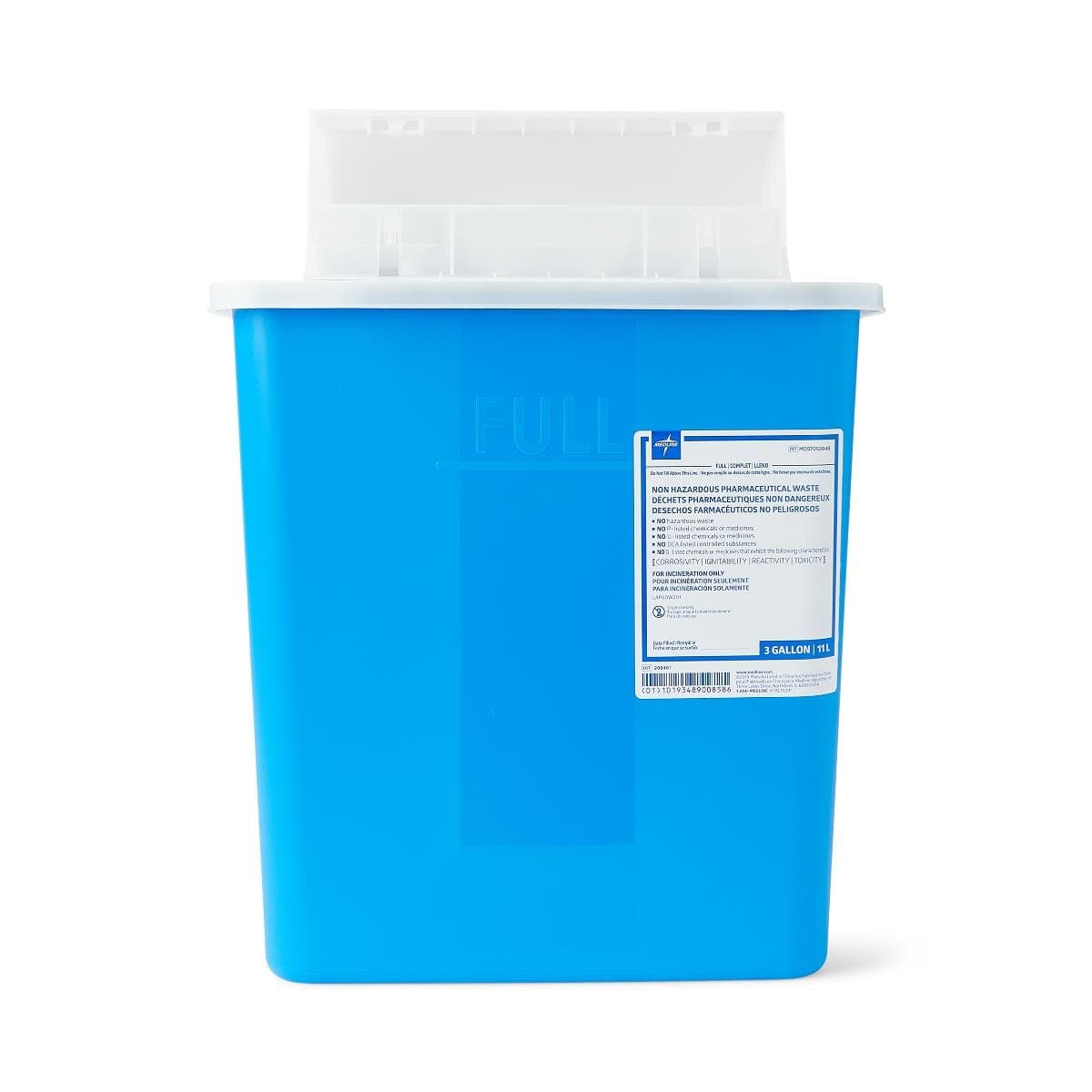 Medline Medline Pharmaceutical Waste Containers MDS705204B