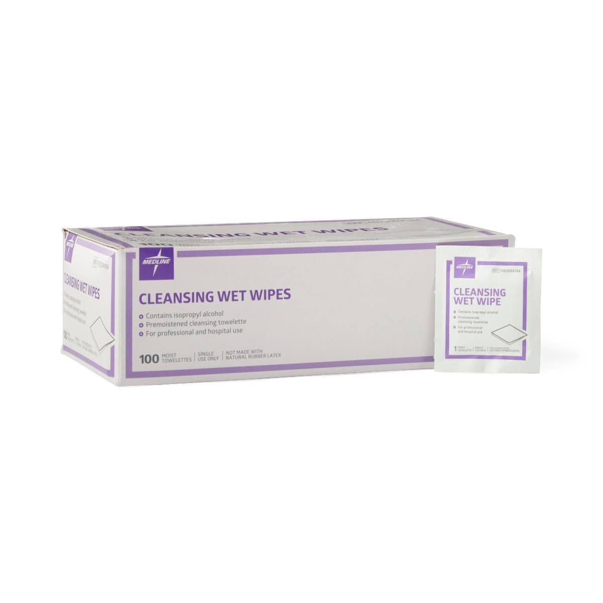 Medline Medline Cleansing Wet Wipes MDS094184