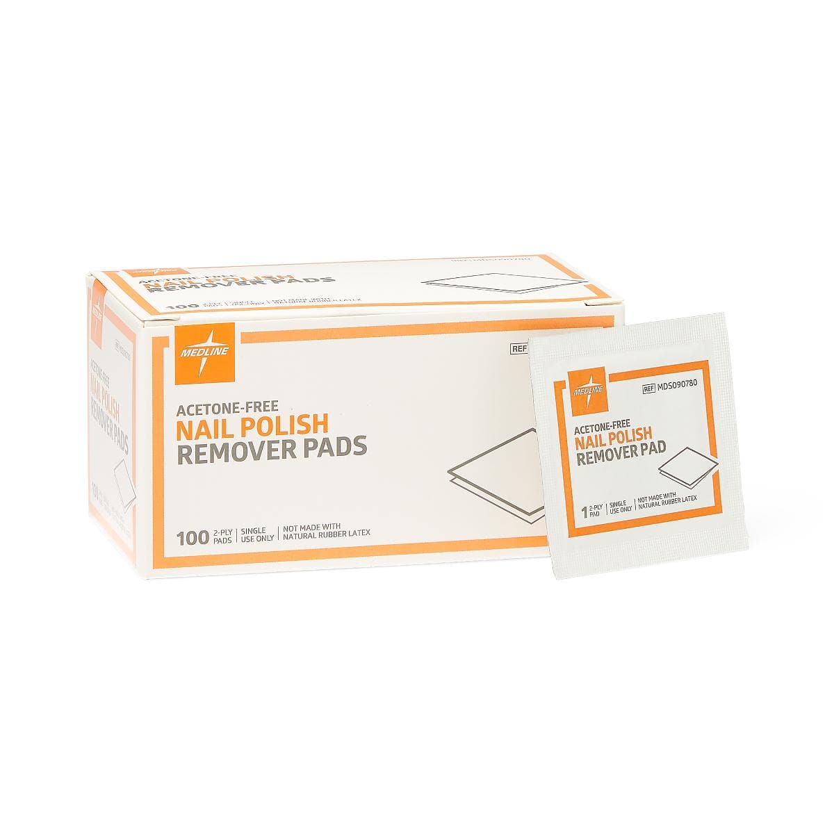 Medline Medline Nail Polish Remover Pads MDS090780