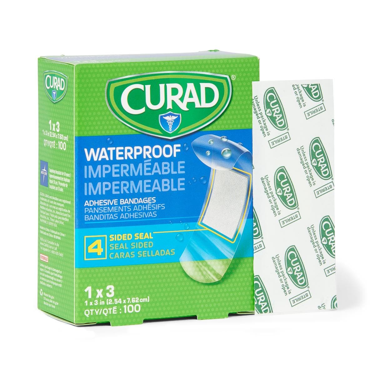 Medline Medline CURAD Waterproof Bandages NON25670