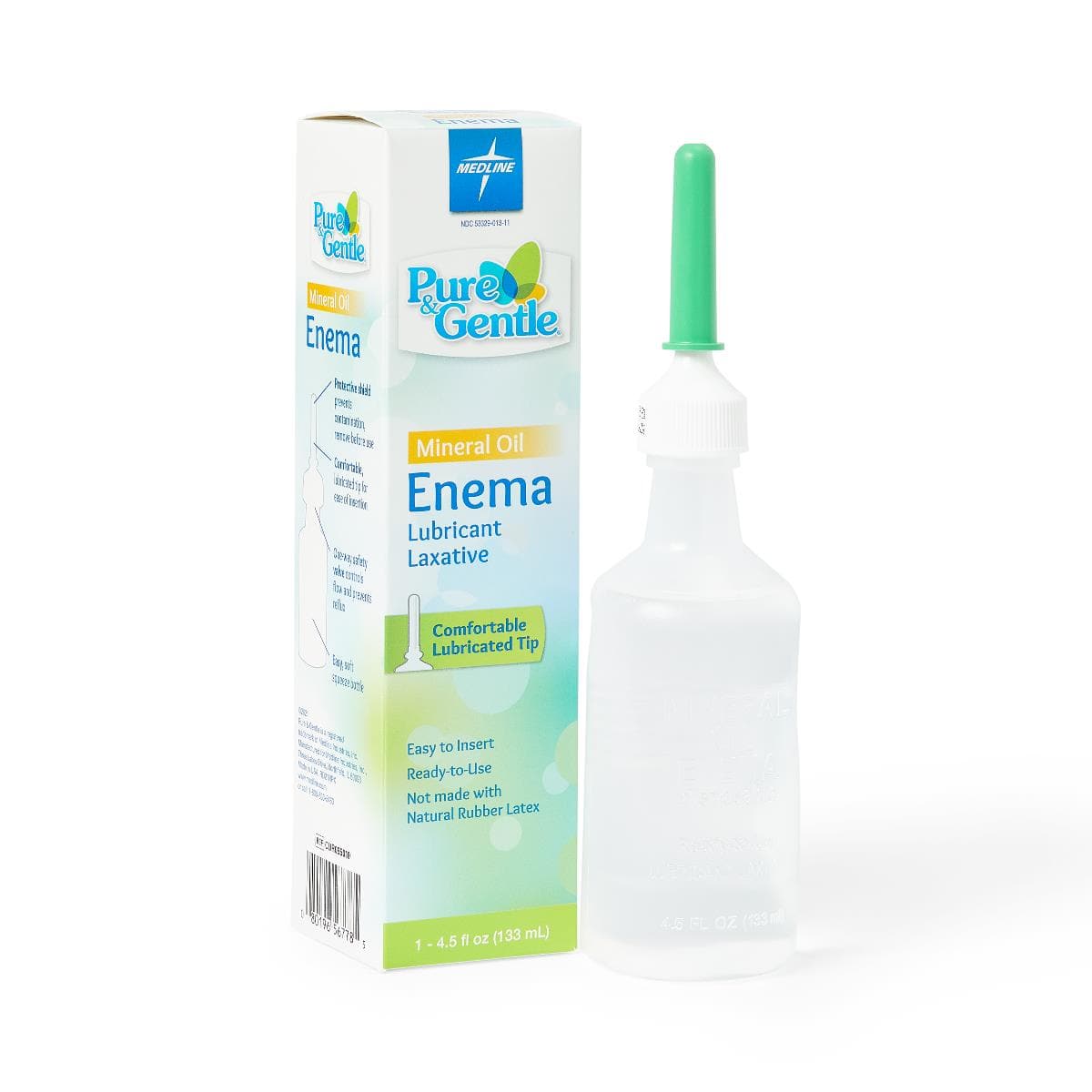 Medline Medline Pure & Gentle Disposable Mineral Oil Enema CUR095010