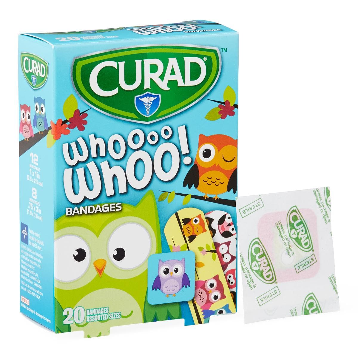 Medline Medline CURAD Owl Bandages CUR00004RB