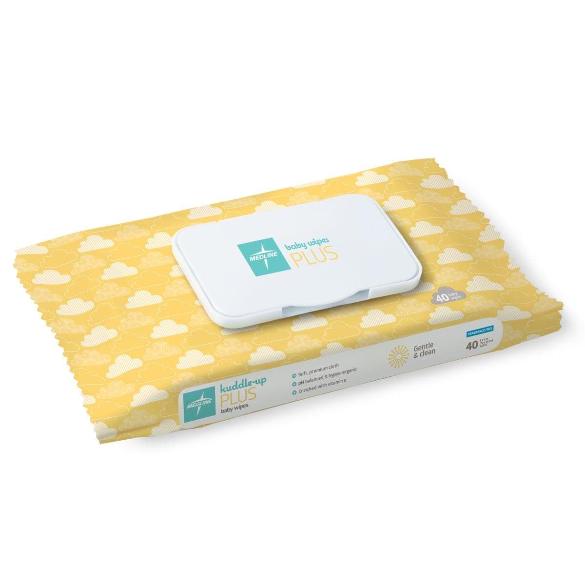 Medline Medline Hypoallergenic Fragrance-Free Baby Wipes MSC263040