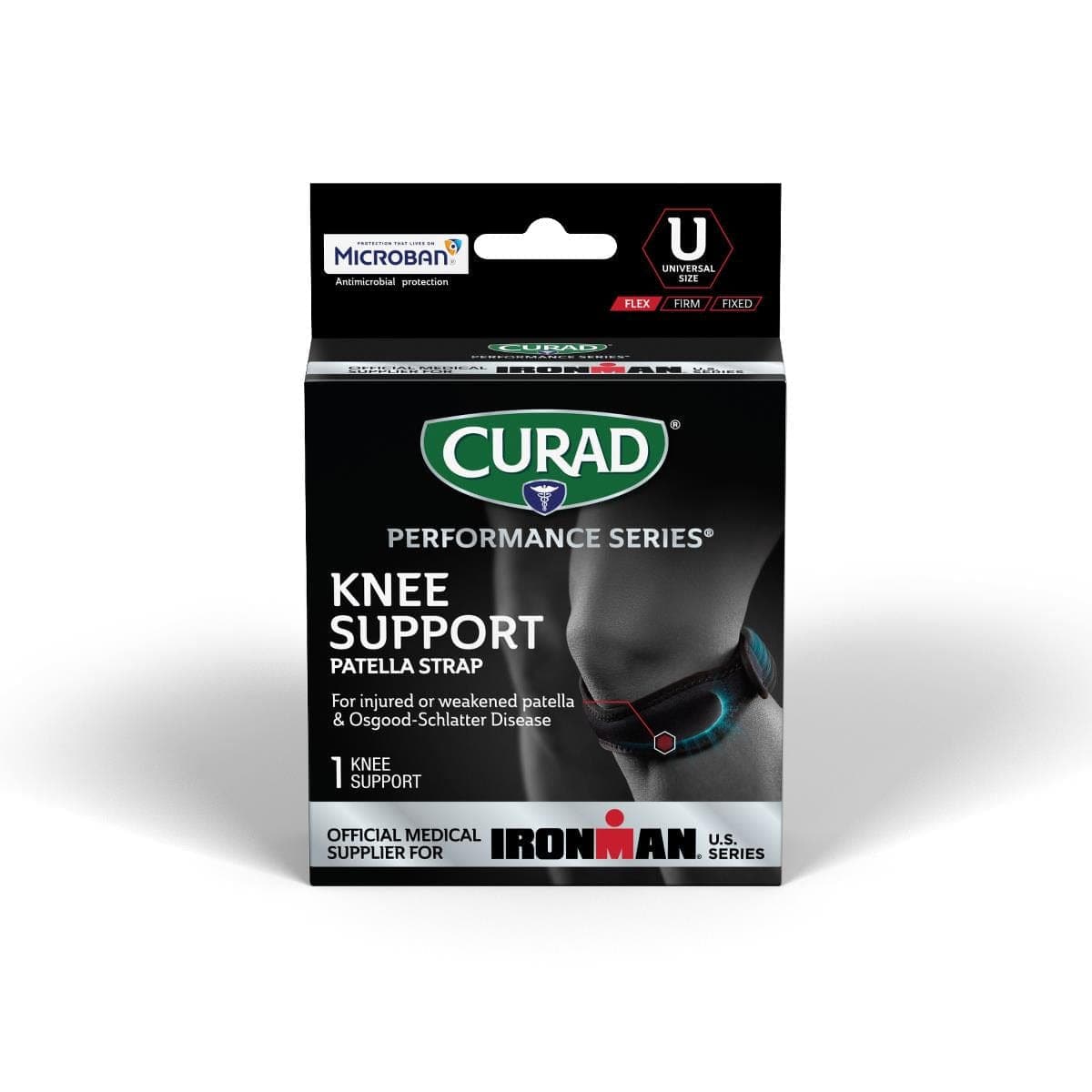 Medline Medline CURAD Performance Series IRONMAN Deluxe Patella Straps CURIM25010