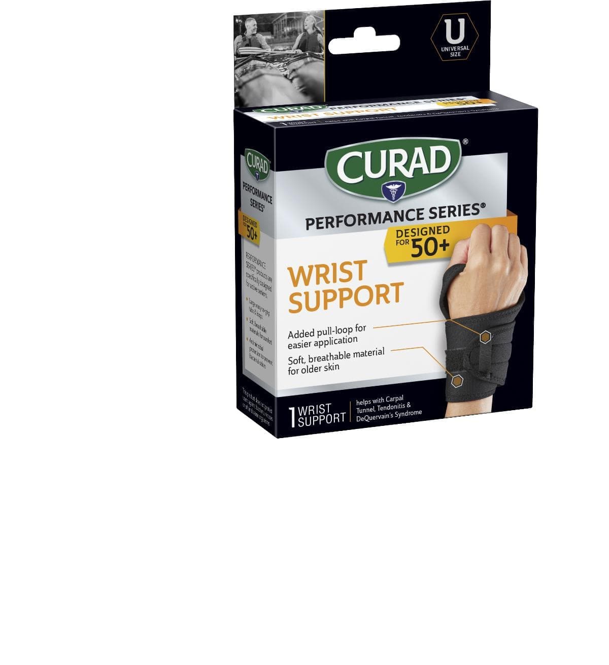 Medline Medline CURAD Universal Wraparound Wrist Supports CURSR19810D