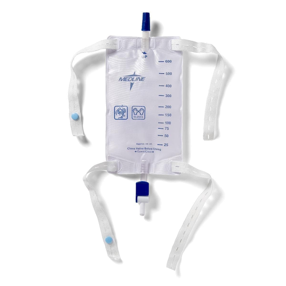 Medline Medline Leg Bag with Flip Drain URO5454