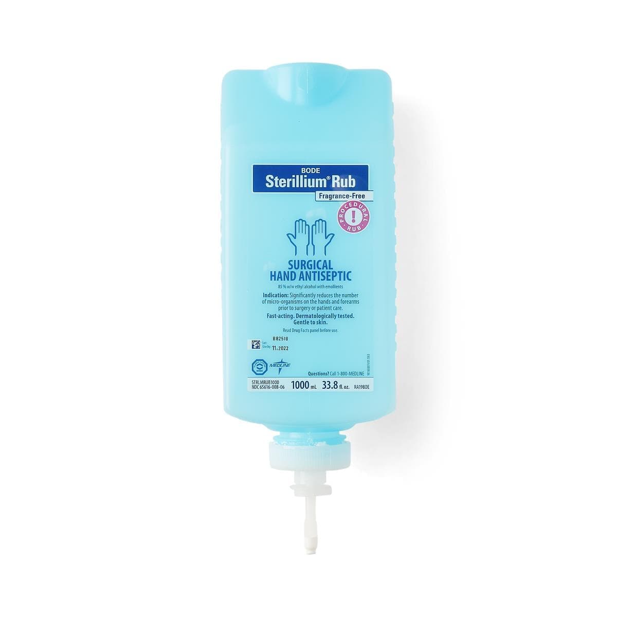 Medline Medline Sterillium Rub Fragrance-Free Surgical Hand Spray STRLMRUB1000