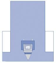 Medline Medline Craniotomy T Surgical Drape with Pouch DYNJP10040