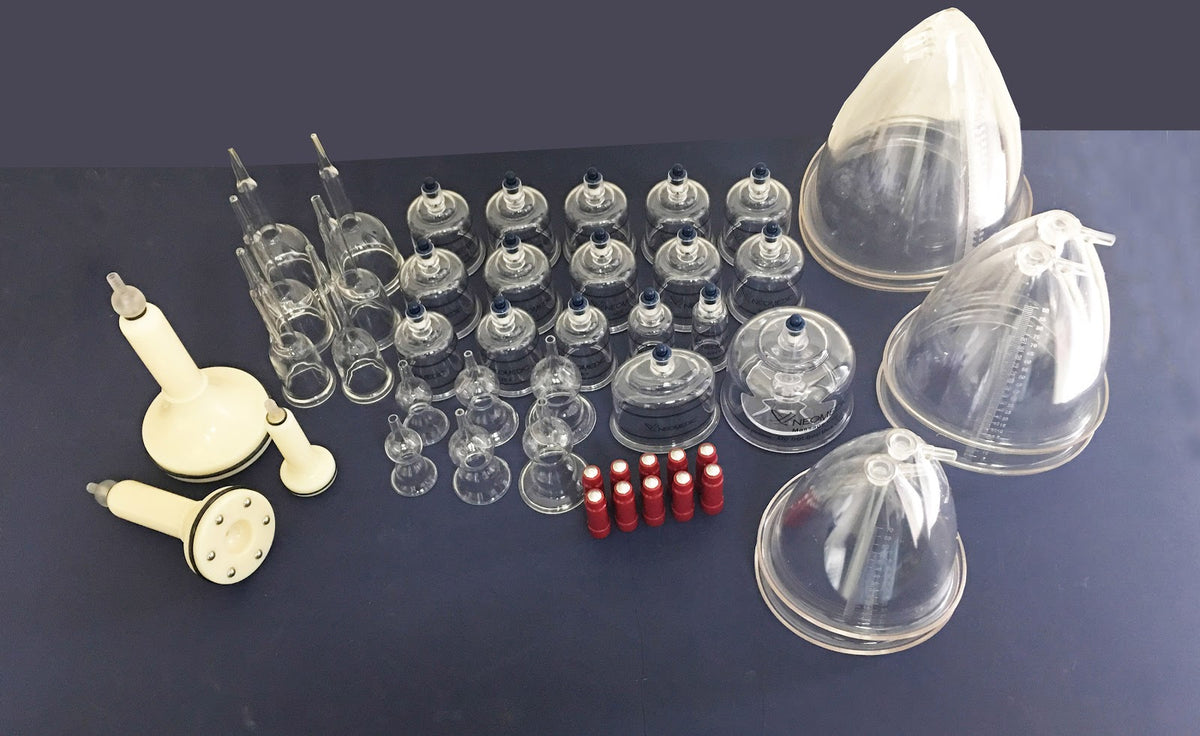 Neomedic PROFESSIONAL CUPPING CUP VACUUM SYSTEM (15x13x18 15 lbs)