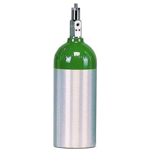 Compass Health Compass Health Aluminum M9/C Cylinder with Toggle Valve, PALLET PX-8701-1TB
