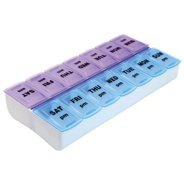 Compass Health Compass Health Apex Weekly Twice-a-Day Pill Organizer 70059B