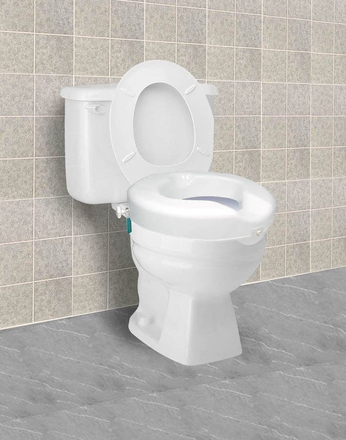 Compass Health Compass Health Carex Safe Lock Raised Toilet Seat FGB31300 0000