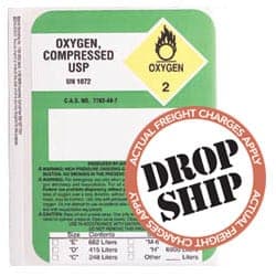 Compass Health Compass Health Cylinder Labels, Blank, Individual 1109-0005