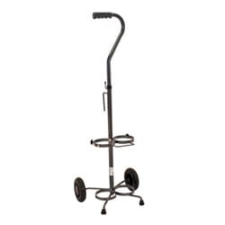 Compass Health Compass Health Dual E Cylinder Cart, Silver Vein E2-CARTPC