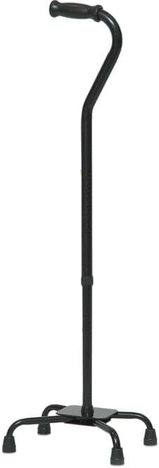 Compass Health Compass Health ProBasics Bariatric Quad Cane, Large Base (Black), CNQHLBB