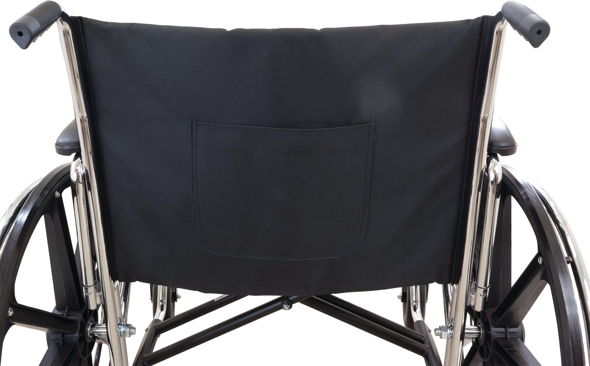 Compass Health Compass Health ProBasics Heavy Duty K0007 Wheelchair, 28" x 20" Seat with Footrests, WC72820DS