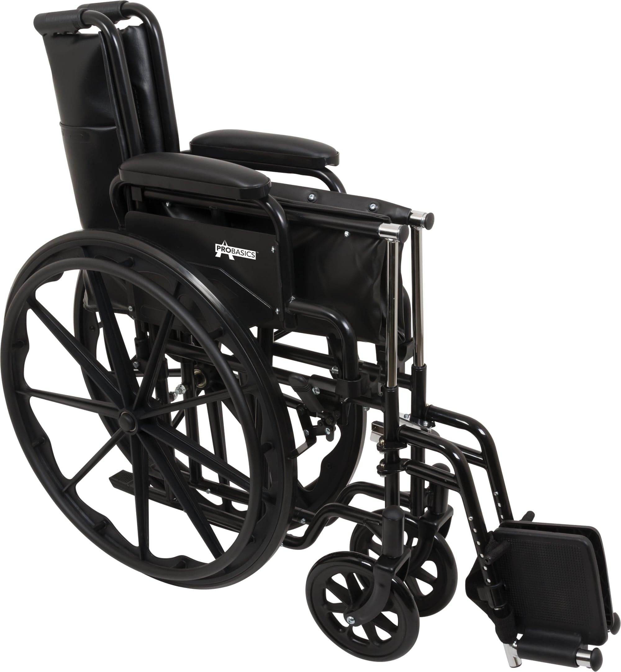 Compass Health Compass Health ProBasics K1 Lightweight Wheelchair with 20" x 16" Seat, WC12016DE