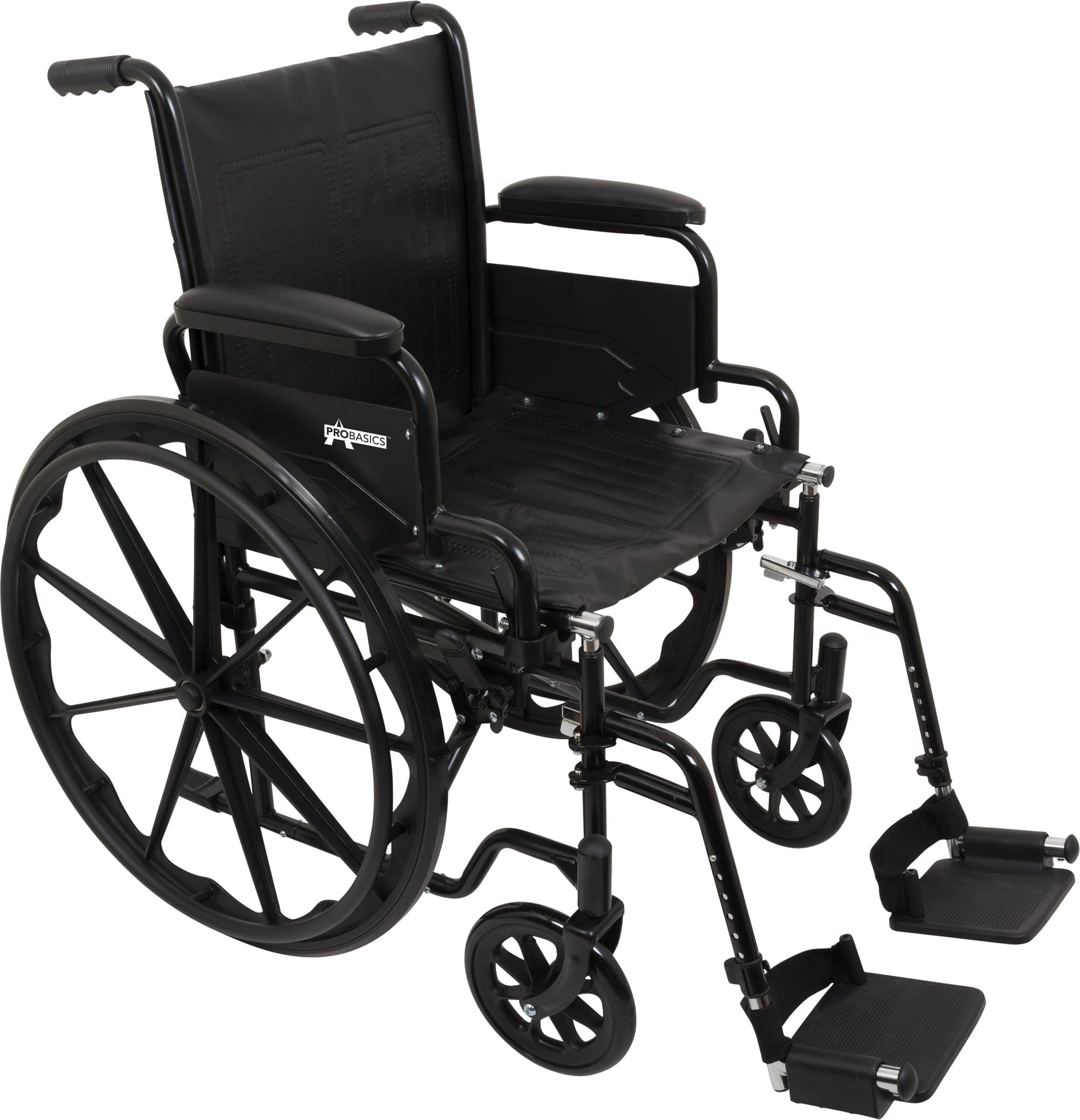 Compass Health Compass Health ProBasics K1 Lightweight Wheelchair with 20" x 16" Seat, WC12016DS