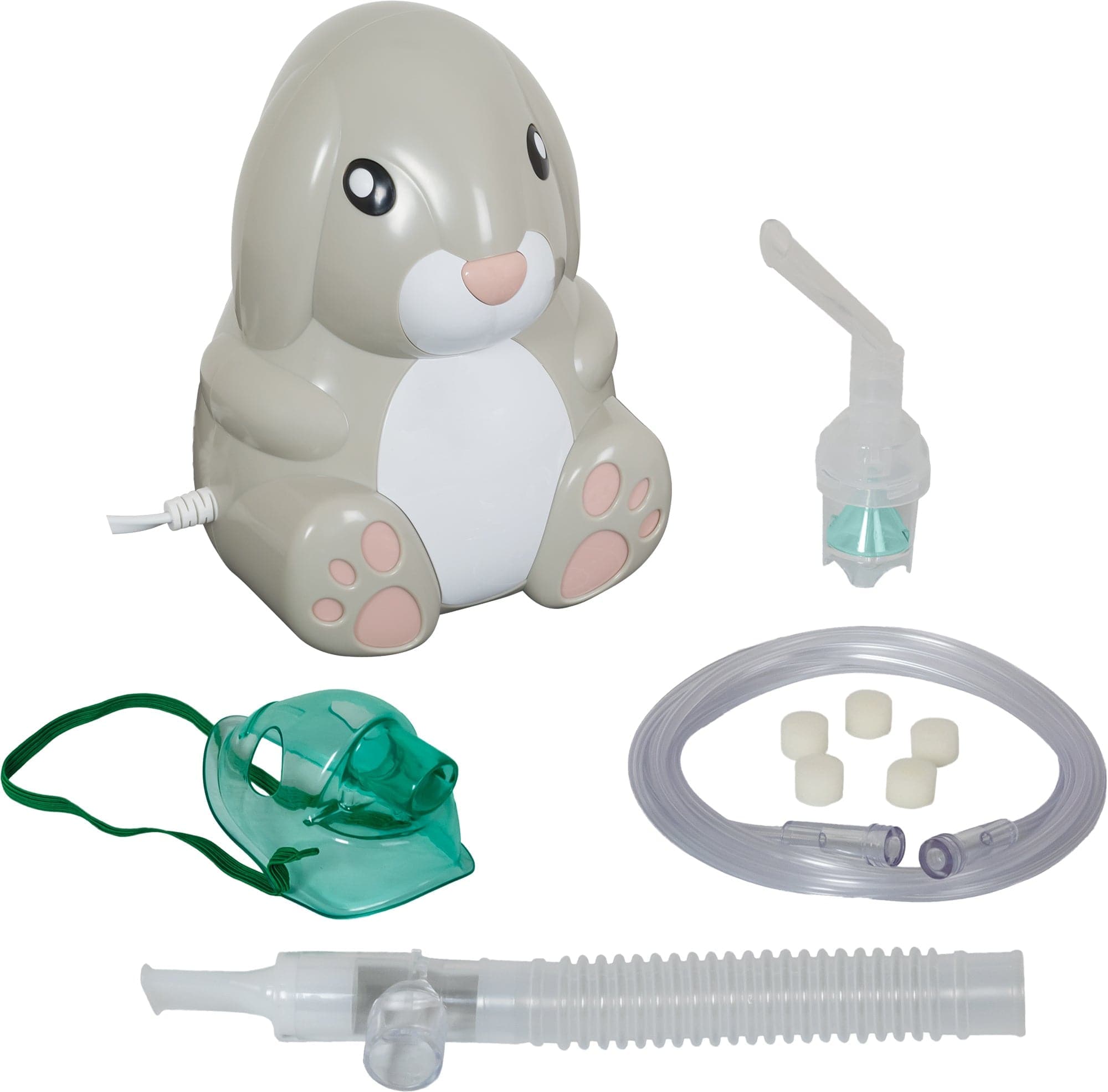 Compass Health Compass Health Roscoe Bunny Pediatric Nebulizer System with Disposable Neb Kit NEB-BUNNY