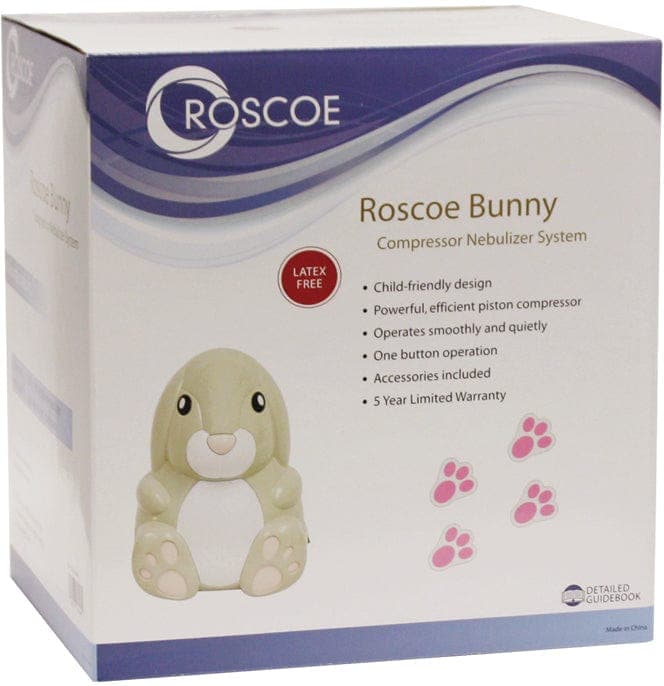 Compass Health Compass Health Roscoe Bunny Pediatric Nebulizer System with Disposable Neb Kit NEB-BUNNY