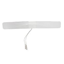 Compass Health Compass Health Self-Adhesive Electrodes, 1.5" x 14" White Foam, Poly Bag EP15140WF2