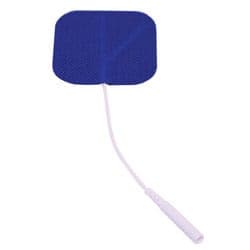 Compass Health Compass Health Self-Adhesive Electrodes, 2" x 2" Blue Cloth in Poly Bag E1P2020BC2