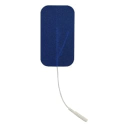 Compass Health Compass Health Self-Adhesive Electrodes, 2" x 3.5" Blue Cloth with Tyco Gel, Poly Bag EP2035BC2